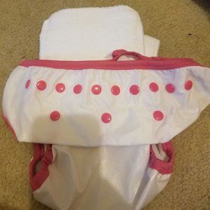 Never Used Reusable diaper covers and inserts
